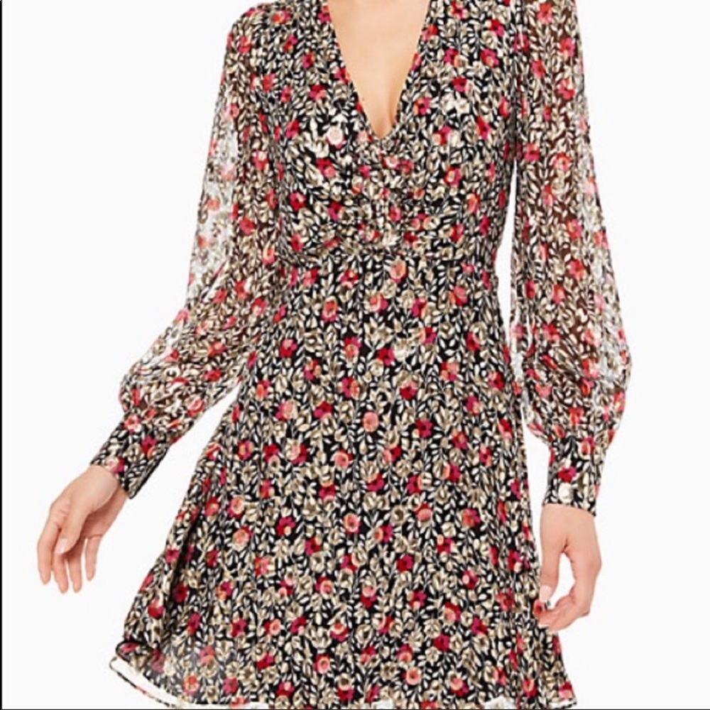 Floral Long Sleeve Dress